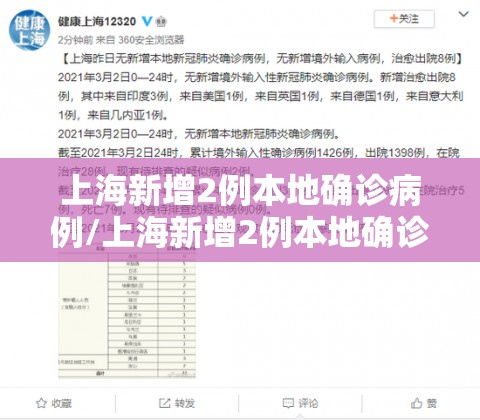 上海新增2例本地确诊病例/上海新增2例本地确诊最新情况 上海新增2例本地确诊病例/上海新增2例本地确诊最新情况