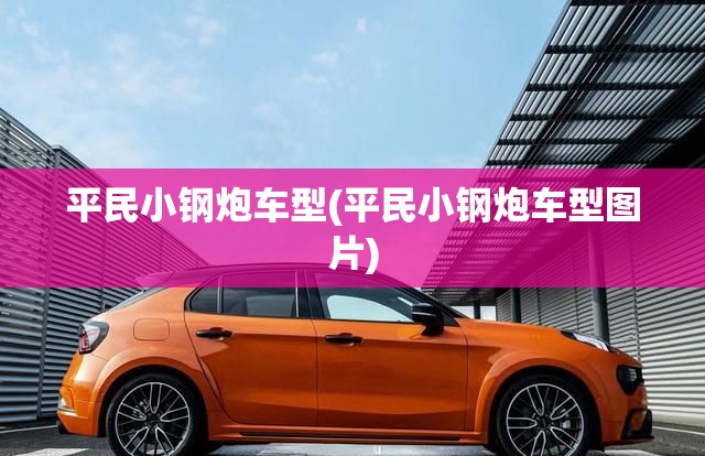 平民小钢炮车型(平民小钢炮车型图片)