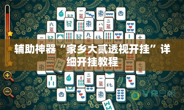 辅助神器“家乡大贰透视开挂	”详细开挂教程