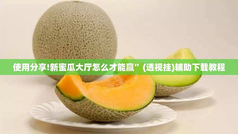 使用分享!新蜜瓜大厅怎么才能赢”(透视挂)辅助下载教程