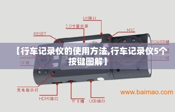 【行车记录仪的使用方法,行车记录仪5个按键图解】