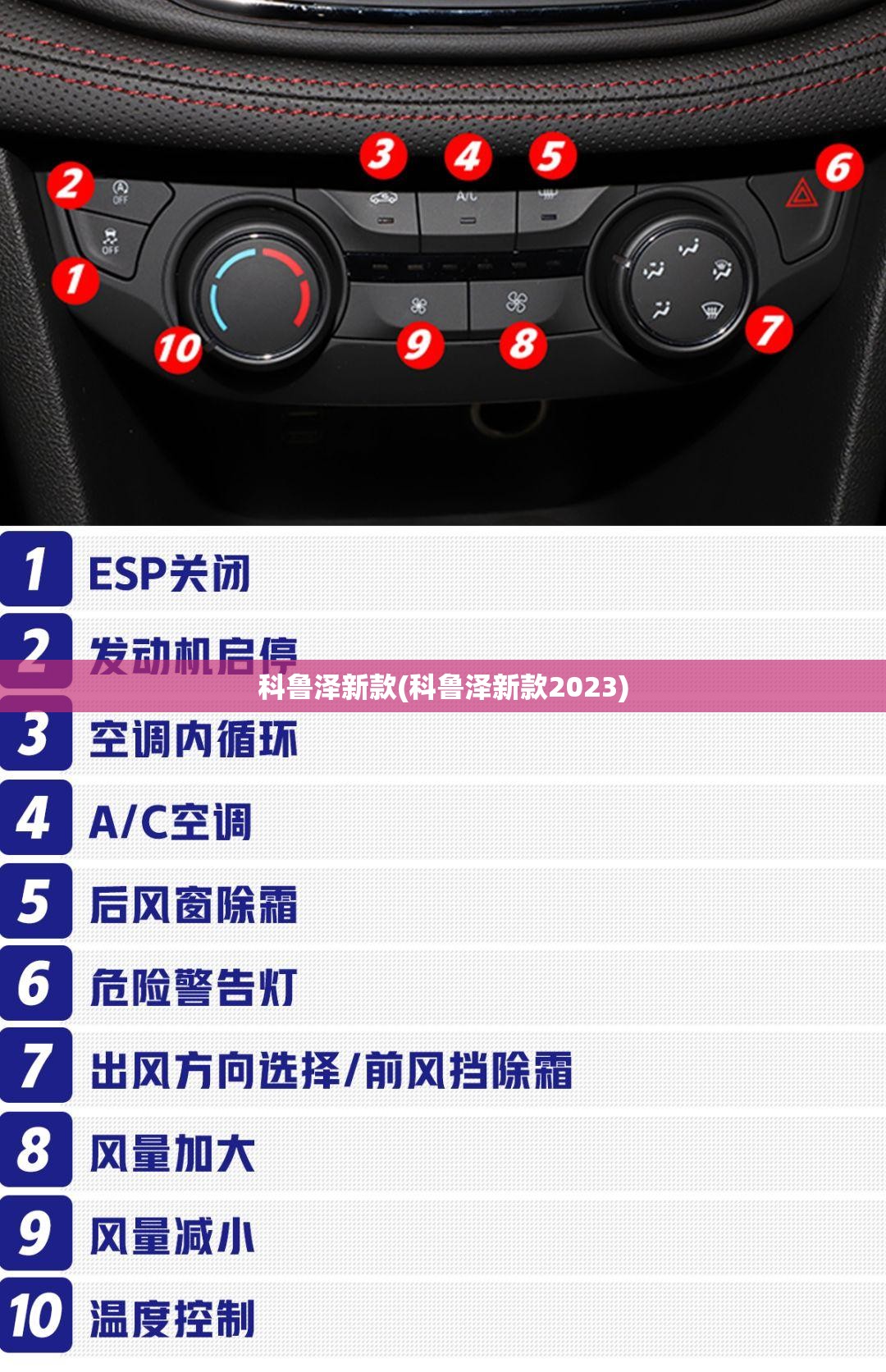 科鲁泽新款(科鲁泽新款2023)
