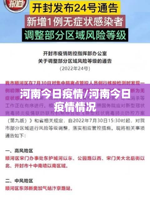 河南今日疫情/河南今日疫情情况