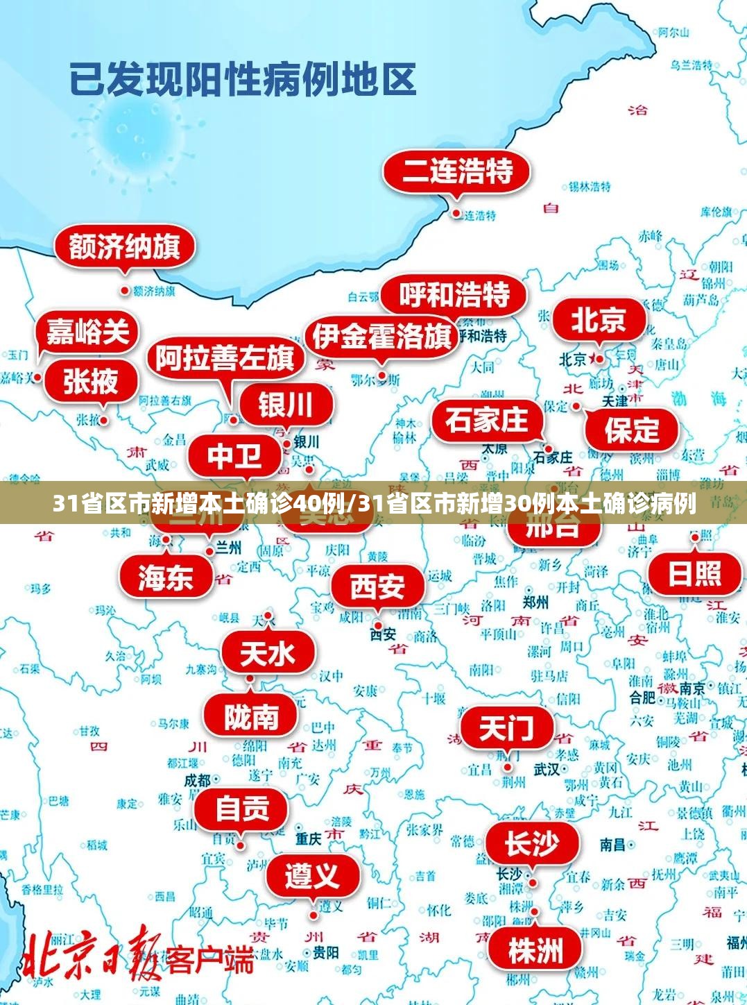 31省区市新增本土确诊40例/31省区市新增30例本土确诊病例 31省区市新增本土确诊40例/31省区市新增30例本土确诊病例
