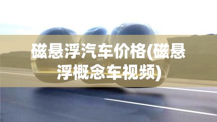 磁悬浮汽车价格(磁悬浮概念车视频)