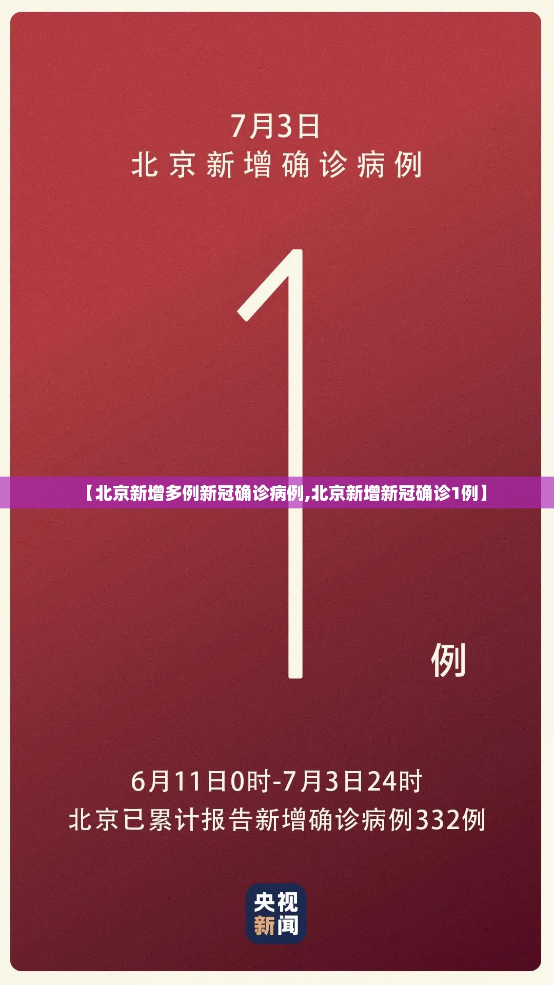 【北京新增多例新冠确诊病例,北京新增新冠确诊1例】 【北京新增多例新冠确诊病例,北京新增新冠确诊1例】