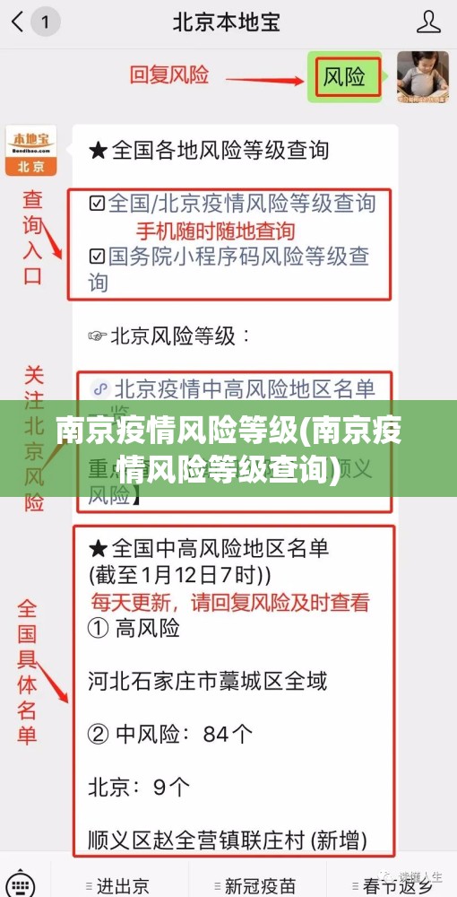 南京疫情风险等级(南京疫情风险等级查询) 南京疫情风险等级(南京疫情风险等级查询)
