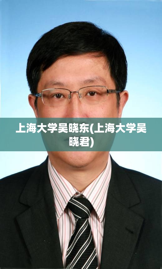 上海大学吴晓东(上海大学吴晓君) 上海大学吴晓东(上海大学吴晓君)