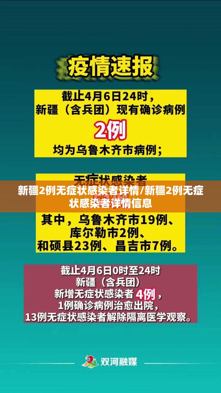 新疆2例无症状感染者详情/新疆2例无症状感染者详情信息 新疆2例无症状感染者详情/新疆2例无症状感染者详情信息