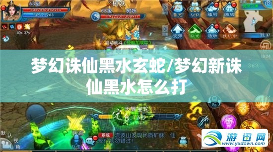 梦幻诛仙黑水玄蛇/梦幻新诛仙黑水怎么打