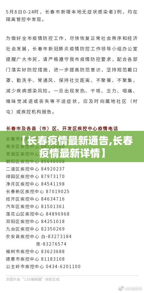 【长春疫情最新通告,长春疫情最新详情】 【长春疫情最新通告,长春疫情最新详情】