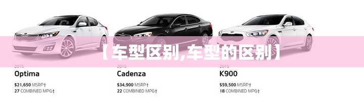 【车型区别,车型的区别】