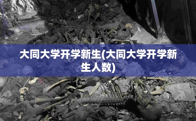 大同大学开学新生(大同大学开学新生人数) 大同大学开学新生(大同大学开学新生人数)