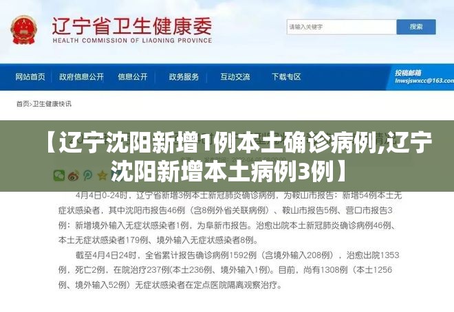 【辽宁沈阳新增1例本土确诊病例,辽宁沈阳新增本土病例3例】