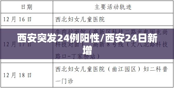 西安突发24例阳性/西安24日新增 西安突发24例阳性/西安24日新增