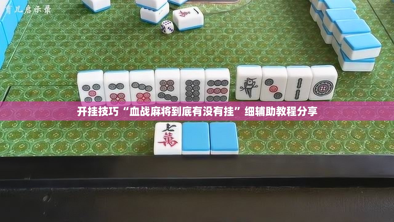 开挂技巧“血战麻将到底有没有挂”细辅助教程分享
