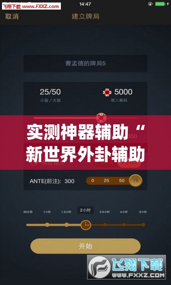 实测神器辅助“新世界外卦辅助软件下载	”(透视)其实确实有挂