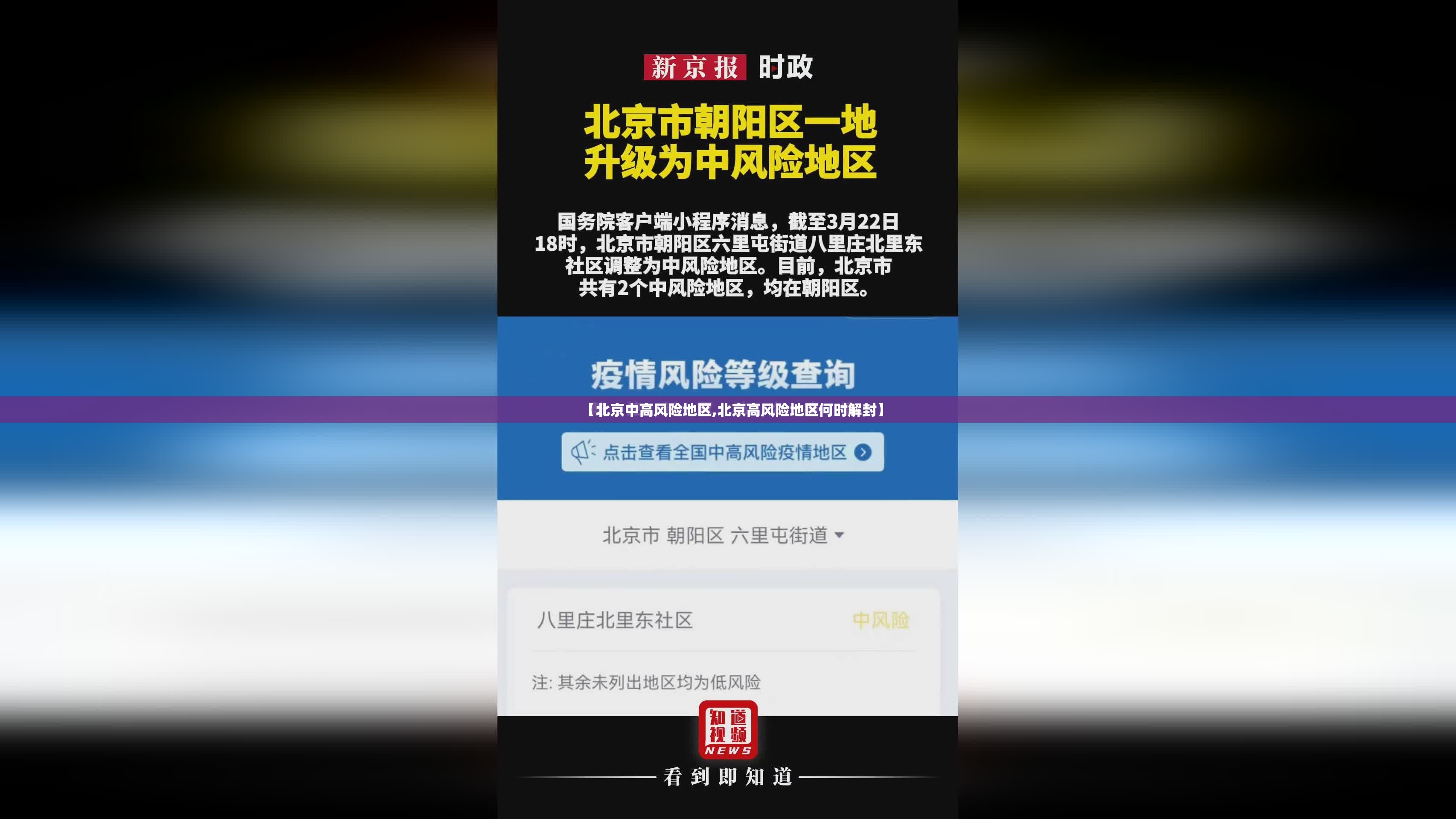 【北京中高风险地区,北京高风险地区何时解封】 【北京中高风险地区,北京高风险地区何时解封】