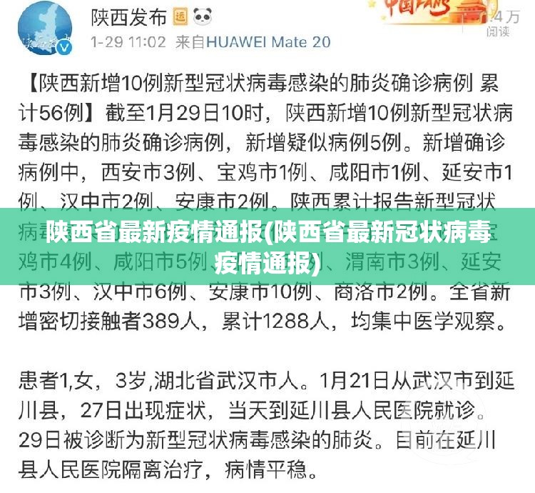 陕西省最新疫情通报(陕西省最新冠状病毒疫情通报) 陕西省最新疫情通报(陕西省最新冠状病毒疫情通报)