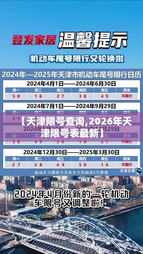 【天津限号查询,2026年天津限号表最新】 【天津限号查询,2026年天津限号表最新】