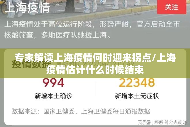 专家解读上海疫情何时迎来拐点/上海疫情估计什么时候结束