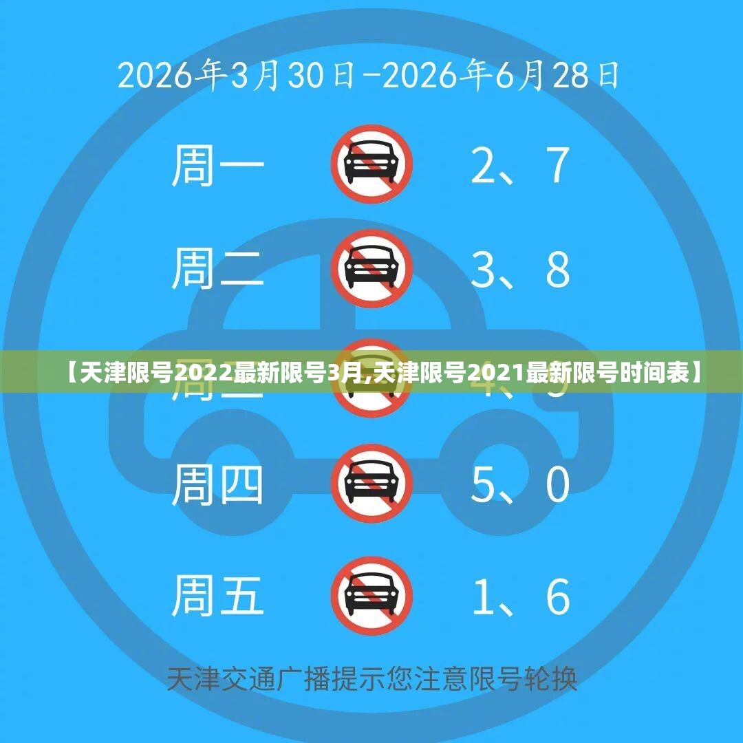 【天津限号2022最新限号3月,天津限号2021最新限号时间表】 【天津限号2022最新限号3月,天津限号2021最新限号时间表】