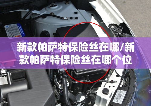 新款帕萨特保险丝在哪/新款帕萨特保险丝在哪个位置 新款帕萨特保险丝在哪/新款帕萨特保险丝在哪个位置