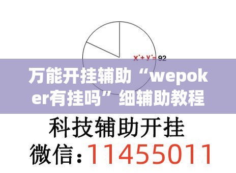 万能开挂辅助“wepoker有挂吗”细辅助教程分享
