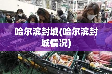 哈尔滨封城(哈尔滨封城情况)