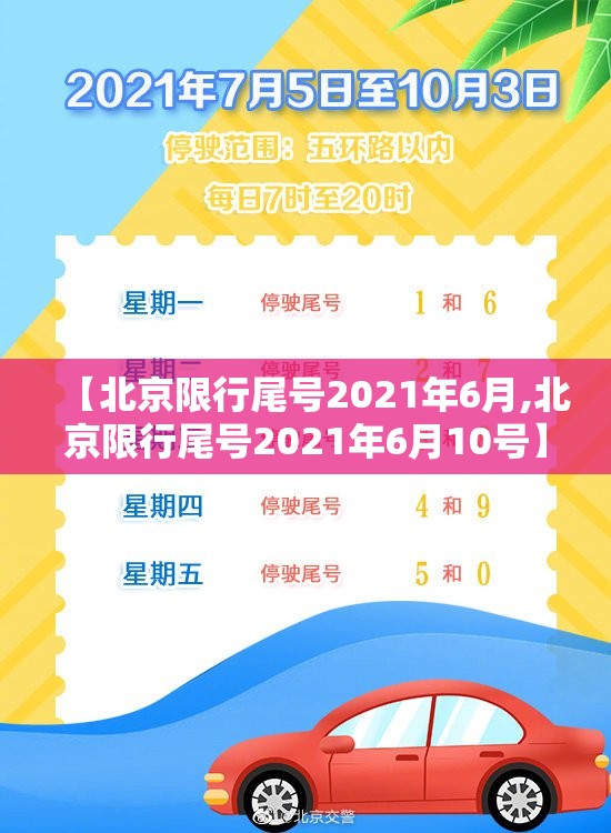 【北京限行尾号2021年6月,北京限行尾号2021年6月10号】 【北京限行尾号2021年6月,北京限行尾号2021年6月10号】