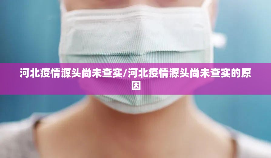 河北疫情源头尚未查实/河北疫情源头尚未查实的原因 河北疫情源头尚未查实/河北疫情源头尚未查实的原因