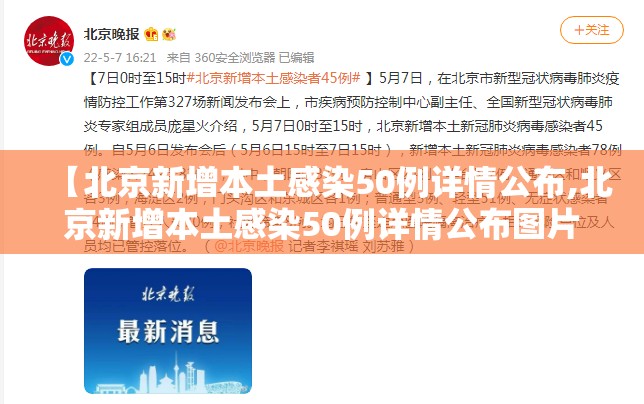 【北京新增本土感染50例详情公布,北京新增本土感染50例详情公布图片】 【北京新增本土感染50例详情公布,北京新增本土感染50例详情公布图片】