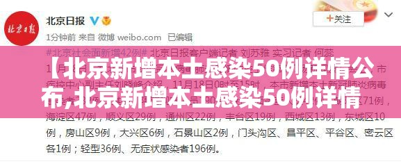 【北京新增本土感染50例详情公布,北京新增本土感染50例详情公布图片】 【北京新增本土感染50例详情公布,北京新增本土感染50例详情公布图片】