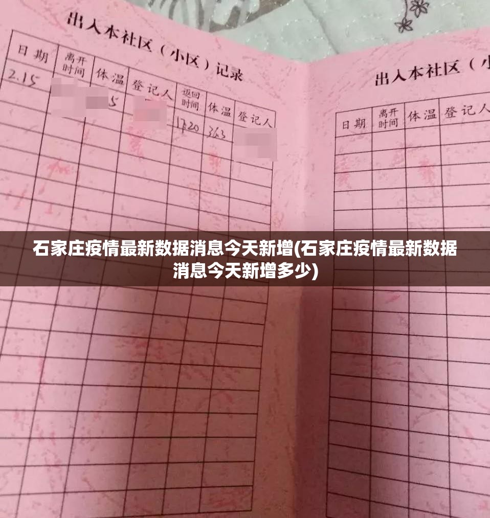 石家庄疫情最新数据消息今天新增(石家庄疫情最新数据消息今天新增多少) 石家庄疫情最新数据消息今天新增(石家庄疫情最新数据消息今天新增多少)