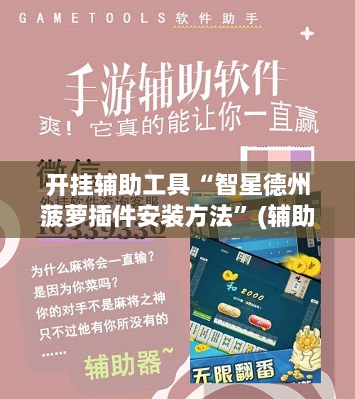 开挂辅助工具“智星德州菠萝插件安装方法”(辅助神器)开挂详细教程