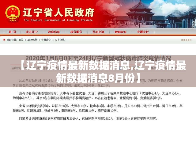 【辽宁疫情最新数据消息,辽宁疫情最新数据消息8月份】
