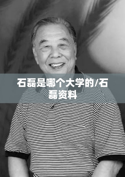 石磊是哪个大学的/石磊资料 石磊是哪个大学的/石磊资料