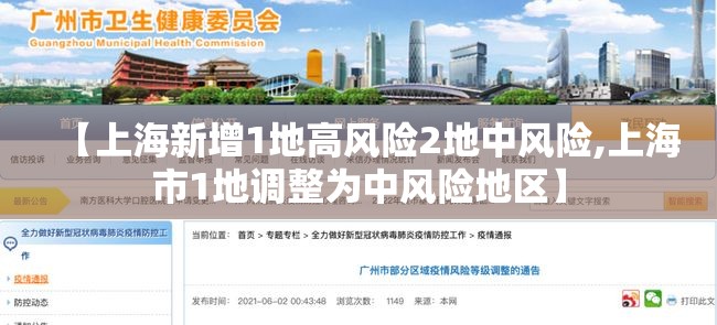 【上海新增1地高风险2地中风险,上海市1地调整为中风险地区】