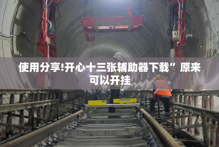 使用分享!开心十三张辅助器下载”原来可以开挂