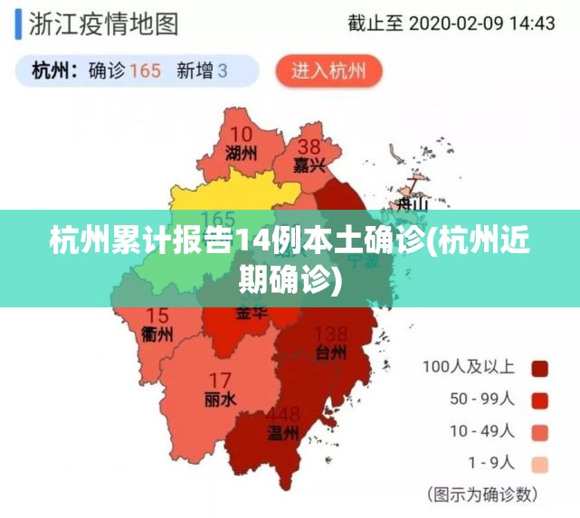 杭州累计报告14例本土确诊(杭州近期确诊) 杭州累计报告14例本土确诊(杭州近期确诊)