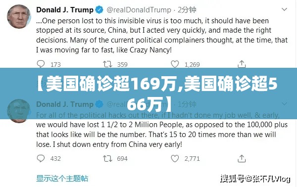 【美国确诊超169万,美国确诊超566万】 【美国确诊超169万,美国确诊超566万】