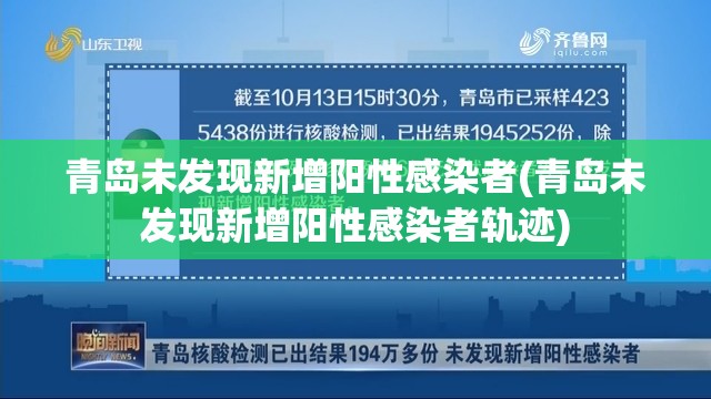青岛未发现新增阳性感染者(青岛未发现新增阳性感染者轨迹) 青岛未发现新增阳性感染者(青岛未发现新增阳性感染者轨迹)