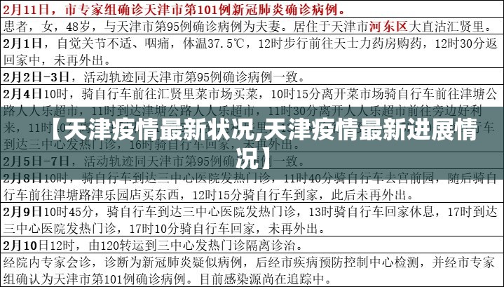 【天津疫情最新状况,天津疫情最新进展情况】 【天津疫情最新状况,天津疫情最新进展情况】