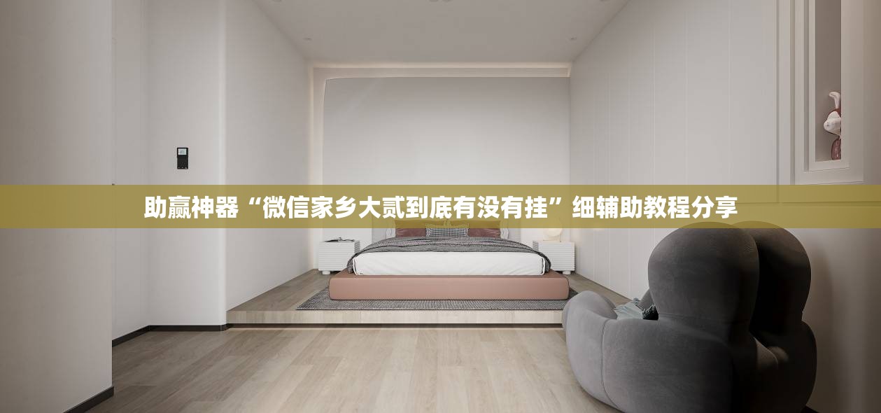 助赢神器“微信家乡大贰到底有没有挂”细辅助教程分享