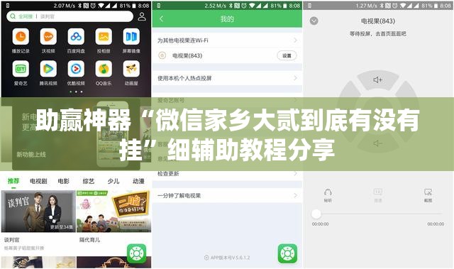 助赢神器“微信家乡大贰到底有没有挂”细辅助教程分享