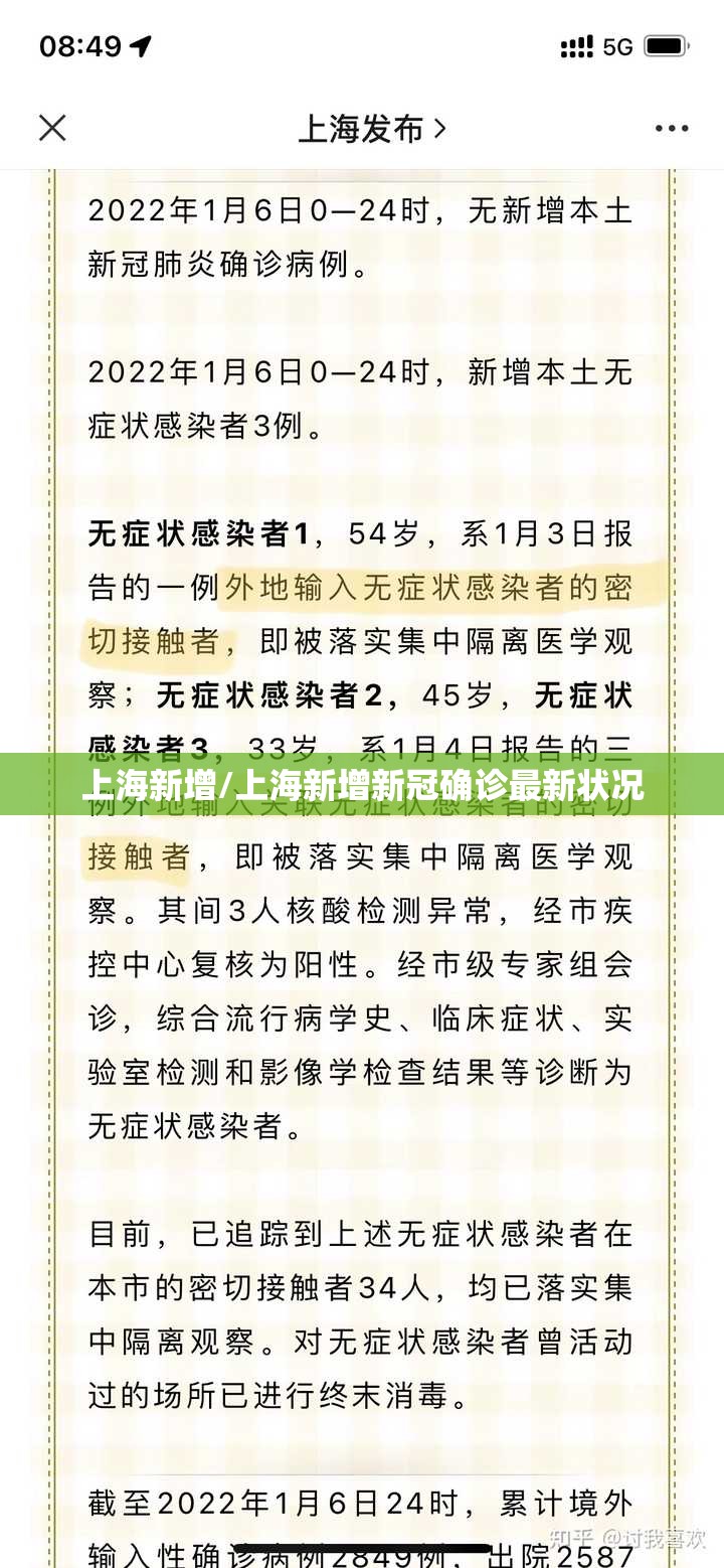 上海新增/上海新增新冠确诊最新状况