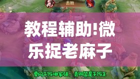 教程辅助!微乐捉老麻子怎么开挂	”开挂(透视)辅助神器