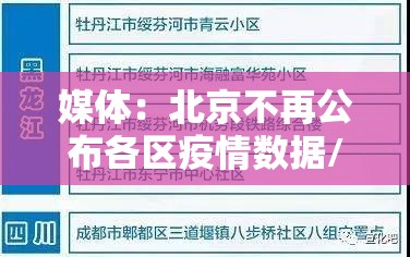 媒体:北京不再公布各区疫情数据/北京疫情无新增 媒体:北京不再公布各区疫情数据/北京疫情无新增