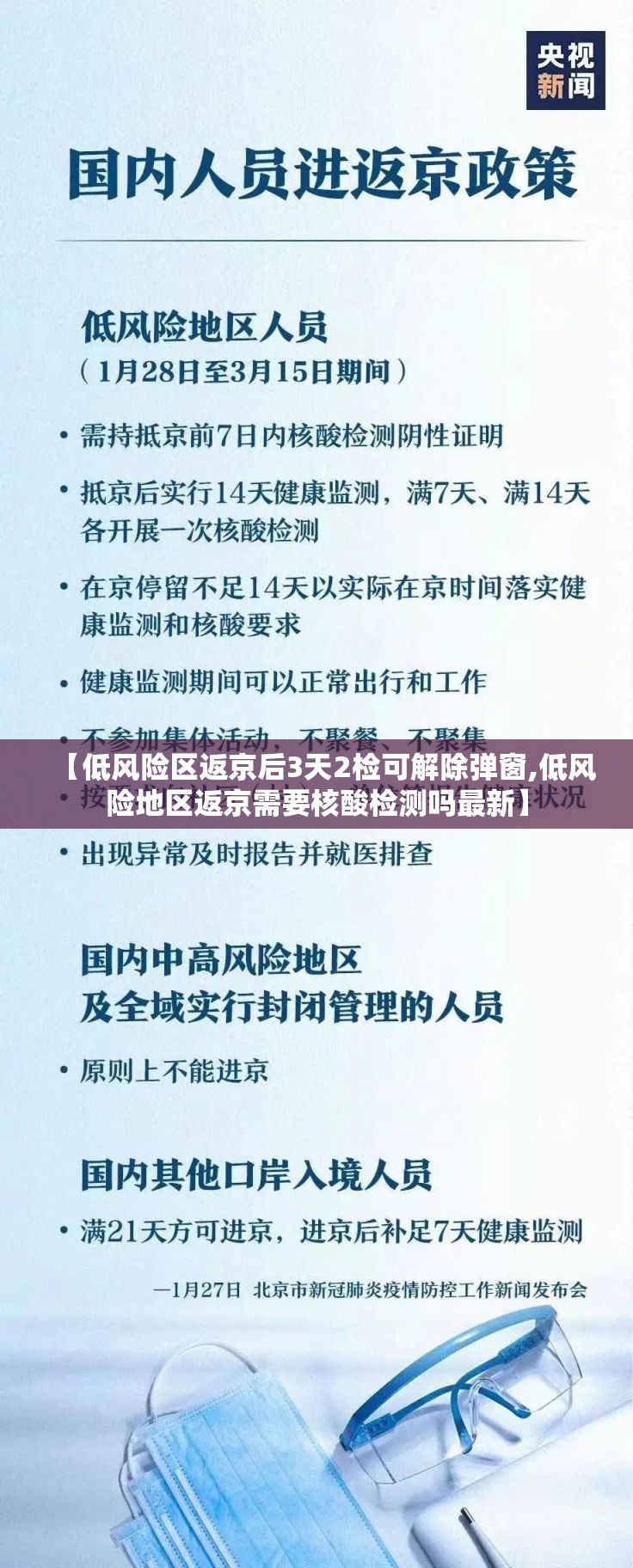 【低风险区返京后3天2检可解除弹窗,低风险地区返京需要核酸检测吗最新】 【低风险区返京后3天2检可解除弹窗,低风险地区返京需要核酸检测吗最新】