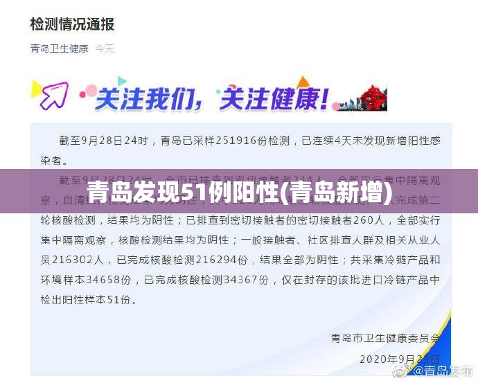 青岛发现51例阳性(青岛新增) 青岛发现51例阳性(青岛新增)
